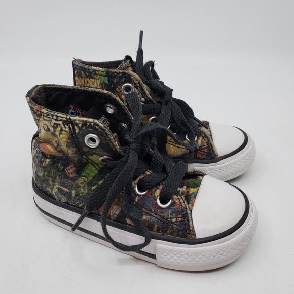 Justice League DC Comics Chuck Taylor All Stars Sneakers for Baby Infant Size 5 - Picture 2 of 10